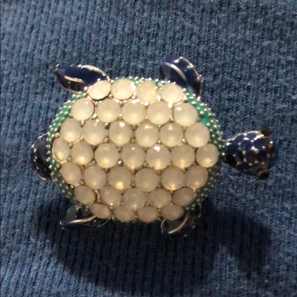 Betsey Johnson 🐢Turtle Pin🤑 - Picture 3 of 4